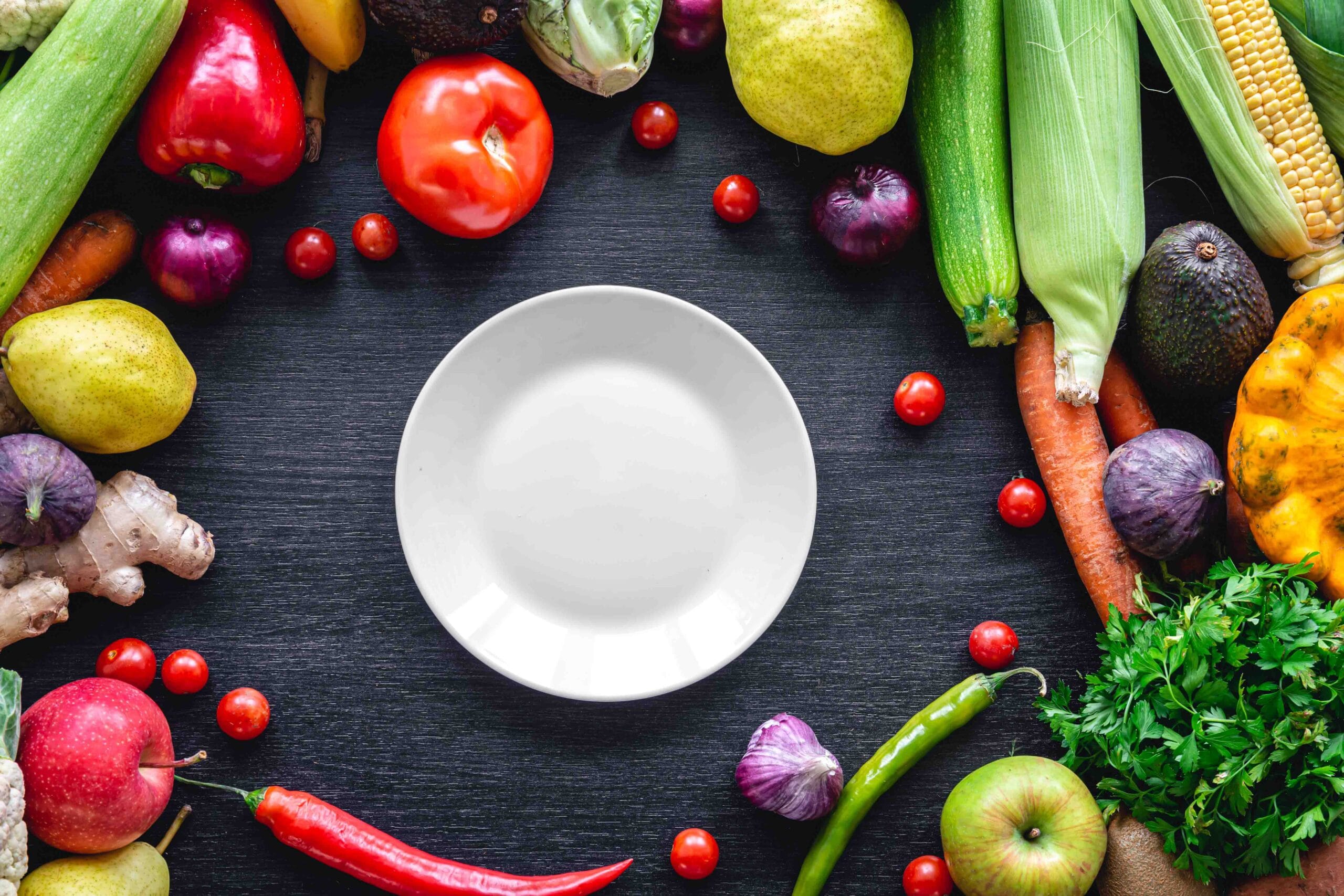 Groente en fruit op je bord 